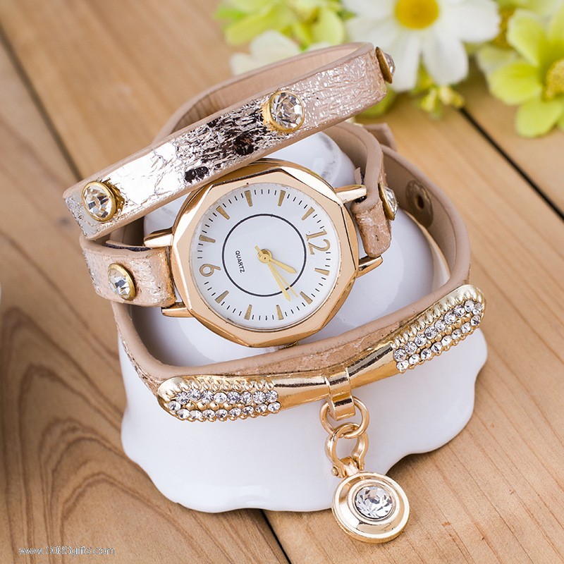  Rhinestone Bracelet watch