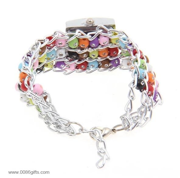 color beads bracelet watches