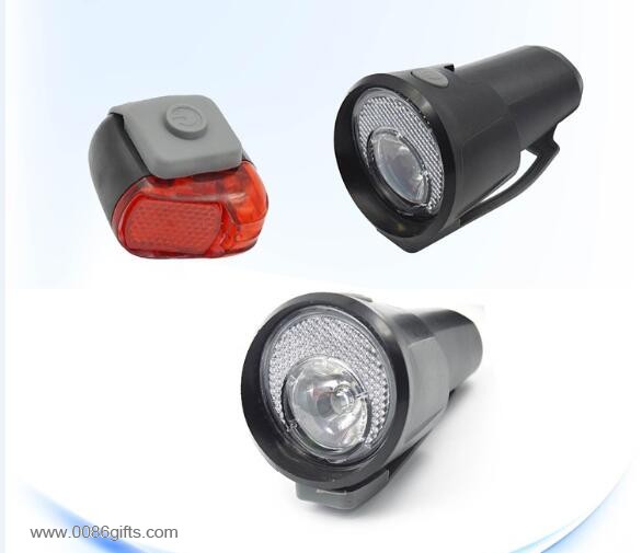 1 LED bike bicycle head tail light 