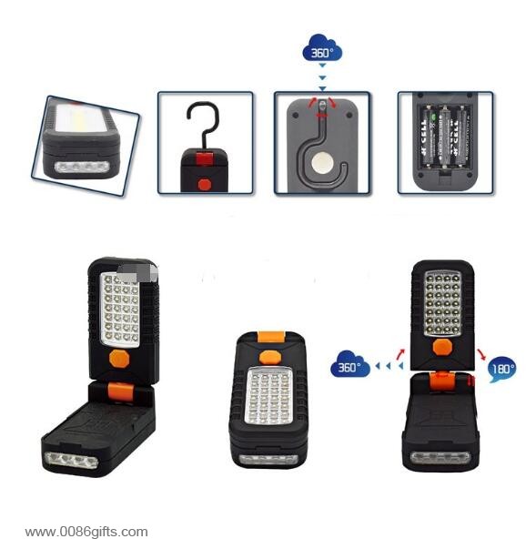 28 + 4LED Rollover pieghevole lavoro luce