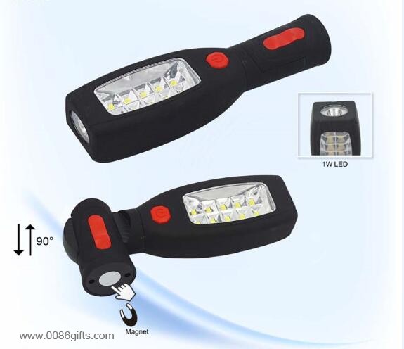 magnetický auto 3W COB led auto extra lehké