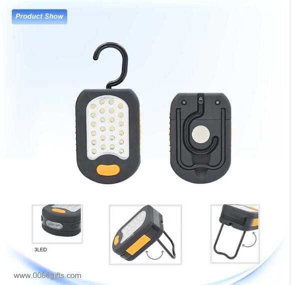 27 LED plastic magnetic work light