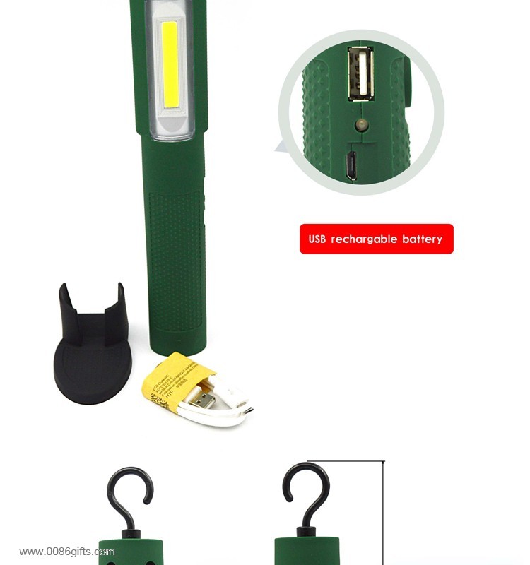 Luz de emergencia recargable USB