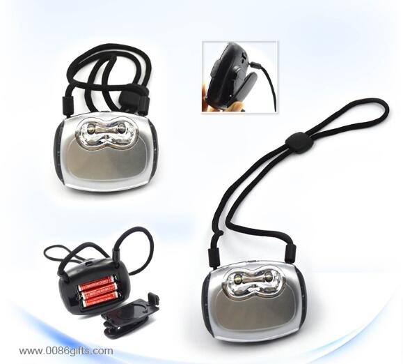 2LED bulb clip high bright headlamp