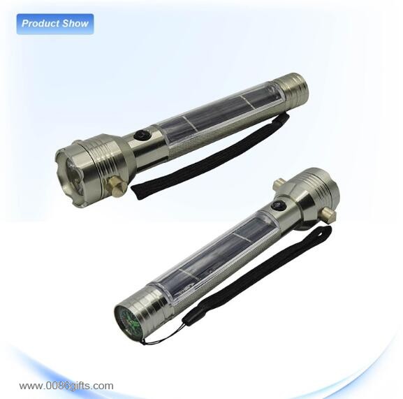 solar power outdoor camping torch