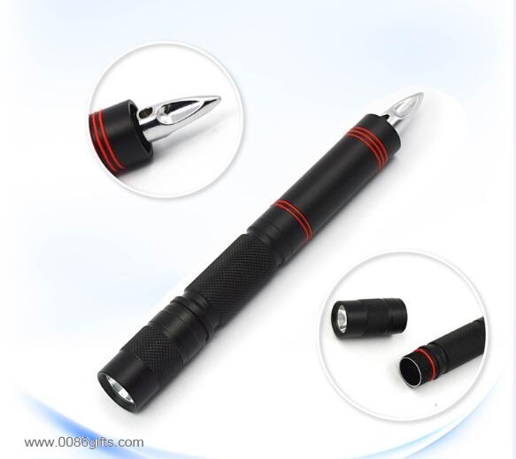 1W LED Flashlight AL Torch With a metal Tip