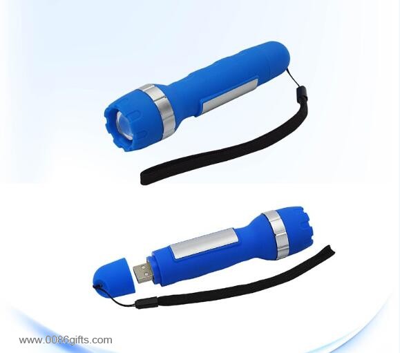 пластикові Світлодіодний ліхтарик USB зарядний пристрій