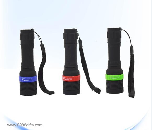plastic LED flashlight