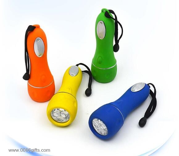 3LED ABS waterproof datar flashlight