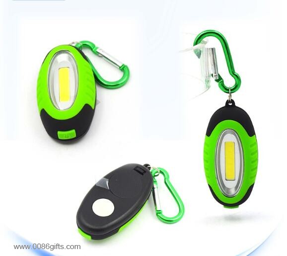 led bright light plastic keychain 