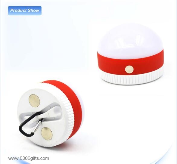 small round plastic magnetic lantern