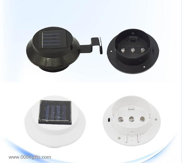 1 LED plastic solar garden light